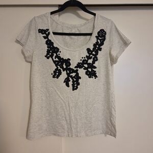 Merona Embellished Short Sleeve T-Shirt